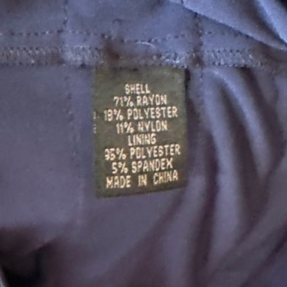 Adrianna Papell Navy Blue Sleeveless Midi Dress - Picture 4 of 4